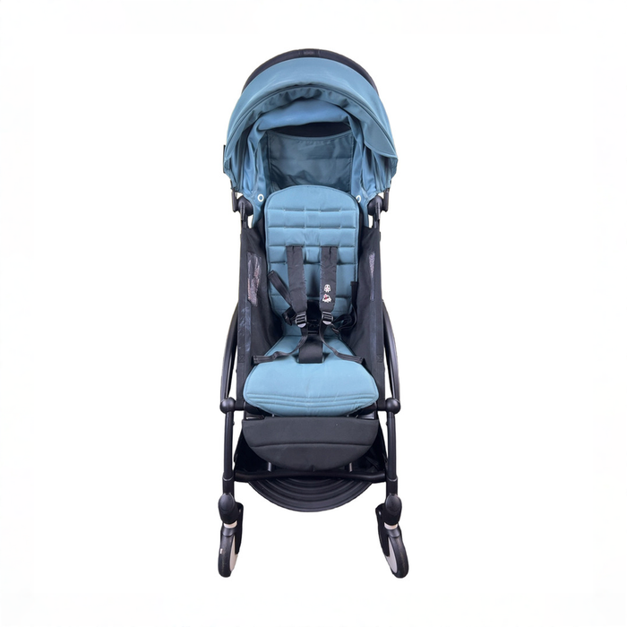 Shop Stokke YOYO3 Complete Stroller, 2024, Aqua, Black at GoodBuy Gear