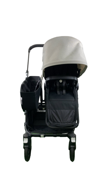 Shop Bugaboo Donkey 5 Mono Stroller, 2024, Black, Midnight Black, Misty White at GoodBuy Gear