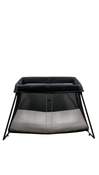Shop BabyBjorn Travel Crib Light Bundle with Fitted Sheet, Black at GoodBuy Gear