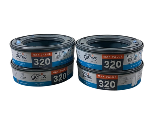 Shop Diaper Genie Refill Bags, Unscented, 4pk of 320 at GoodBuy Gear