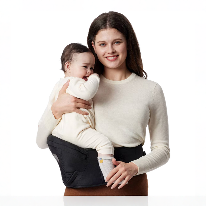 Shop Momcozy Wander360 Hip Seat Carrier, Black, Medium at GoodBuy Gear