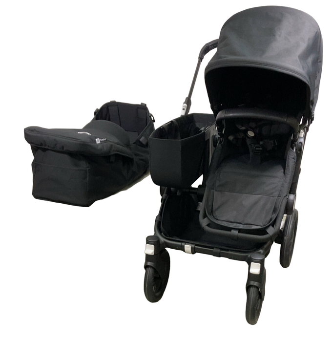 Bugaboo Donkey 5 Stroller Mono, 2023, Black, Midnight Black