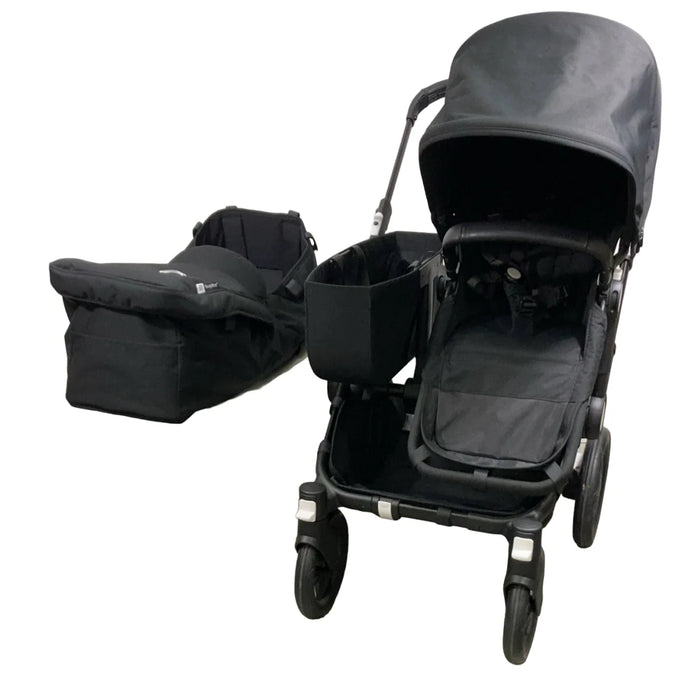 Bugaboo Donkey 5 Mono Stroller, 2025, Black, Midnight Black, Midnight Black