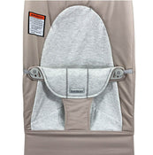Shop BabyBjorn Bouncer Balance Soft, Light Gray Frame, Beige/Gray at GoodBuy Gear
