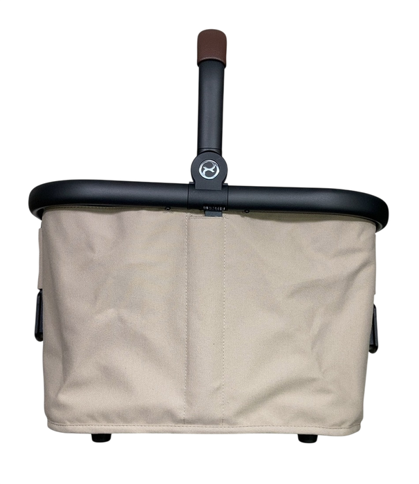 Shop Cybex e-Gazelle S Stroller, 2024, Almond Beige, Black at GoodBuy Gear