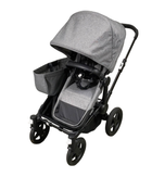 used Bugaboo Donkey 5 Stroller Mono, 2023, Grey Melange, Black