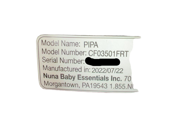 Shop Nuna PIPA Infant Car Seat, 2022, Frost at GoodBuy Gear