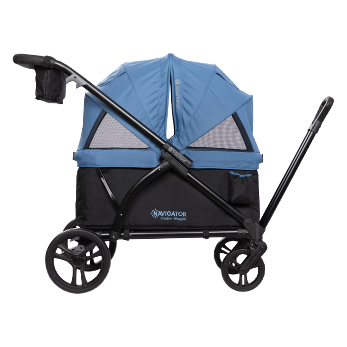 Shop Baby Trend Navigator 2-in-1 Stroller Wagon, 2025, Dash Blue at GoodBuy Gear