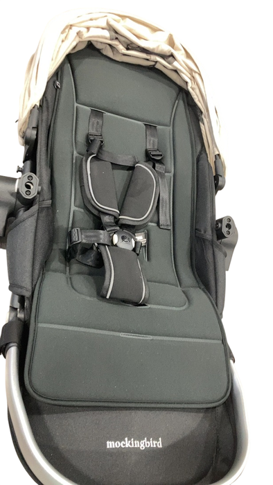 Shop Mockingbird 2nd Seat Kit 3.0, Charcoal with Black Leather, Oatmeal Solid at GoodBuy Gear