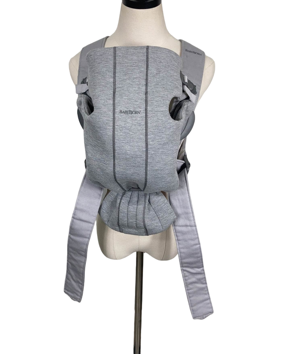 BabyBjorn Baby Carrier Mini, Light Gray 3D Jersey