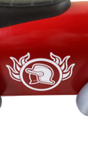 Shop Baghera Speedster Fireman Ride On Car, Red at GoodBuy Gear
