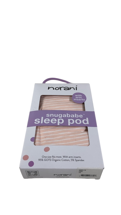 Shop Norani Snugababe Sleep Pod, Pink Stripes at GoodBuy Gear