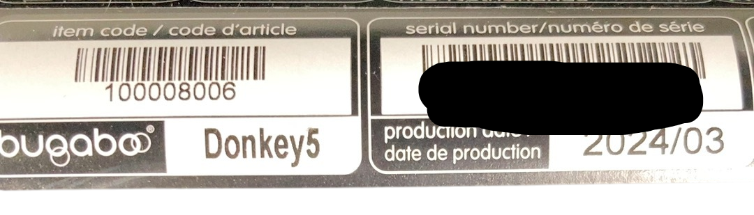 Shop Bugaboo Donkey 5 Mono Stroller, Black, Midnight Black, 2024, No Canopy at GoodBuy Gear