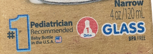 Shop Dr. Brown's Natural Flow Anti-Colic Options+ Narrow Baby Bottles, Clear, 1 pack, 4 oz at GoodBuy Gear