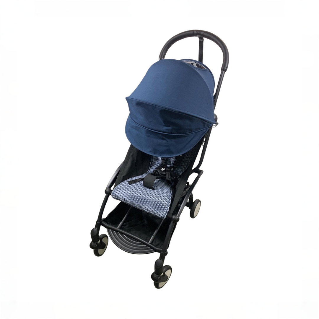 Stokke YOYO3 Complete Stroller, 2024, Air France Blue, Black