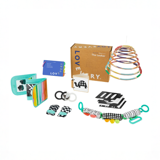 Shop Lovevery The Looker Play Kit, Multicolor at GoodBuy Gear