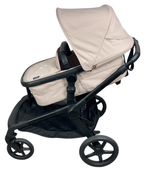 Shop Bugaboo Kangaroo Single To Double Stroller, 2024, Black, Desert Taupe, Desert Taupe at GoodBuy Gear