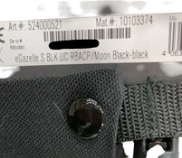 Shop Cybex e-Gazelle S Stroller, 2024, Black, Moon Black at GoodBuy Gear