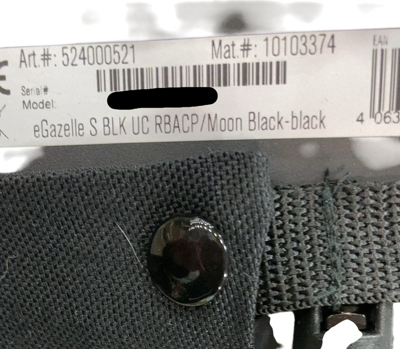 Shop Cybex e-Gazelle S Stroller, 2024, Black, Moon Black at GoodBuy Gear