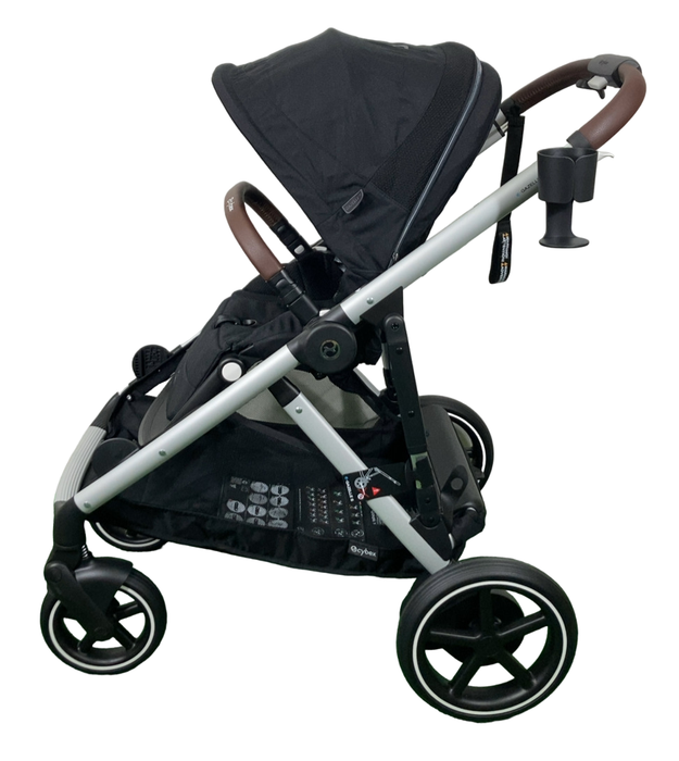 Shop Cybex e-Gazelle S Stroller, 2024, Black, Moon Black at GoodBuy Gear