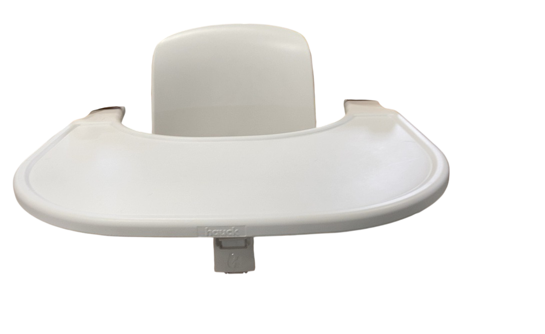 Shop Hauck Alpha+ Grow Along Wooden High Chair Seat with White Removable Tray, Natural/White, With seat harness at GoodBuy Gear