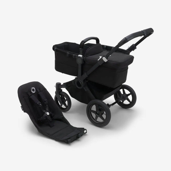 used Bugaboo Donkey 5 Mono Base Stroller, 2022, Black, Midnight Black