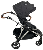 Shop Mockingbird Single to Double 2.0 Stroller, 2024, Black, Silver With Penny Leather, Windowpane at GoodBuy Gear