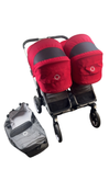 Shop Bugaboo Donkey 3 Duo Stroller, Aluminium, Grey Melange, red, unknown at GoodBuy Gear
