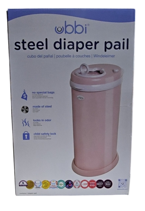 Shop Ubbi Diaper Pail, Blush Pink at GoodBuy Gear