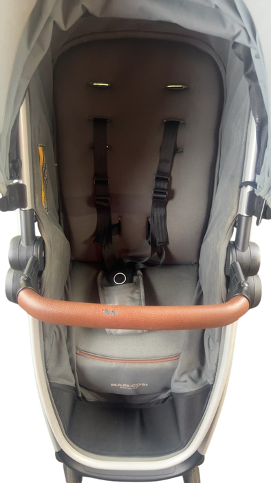 Shop Maxi-Cosi Siena CP Travel System Stroller, 2023, Stone Glow at GoodBuy Gear