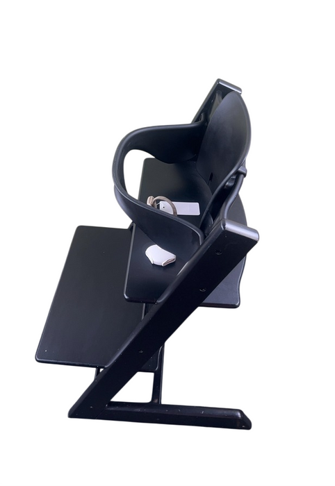 Shop Stokke Tripp Trapp High Chair with Baby Set and Tray, Black, Black at GoodBuy Gear
