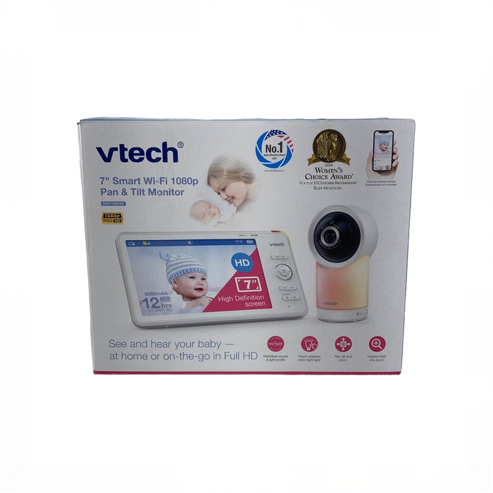 Shop VTech 7” Smart WiFi 1080p Pan & Tilt Monitor at GoodBuy Gear