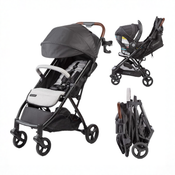 Shop Summer by Ingenuity 3D Quick Close CS+ Stroller, 2025, Gray at GoodBuy Gear