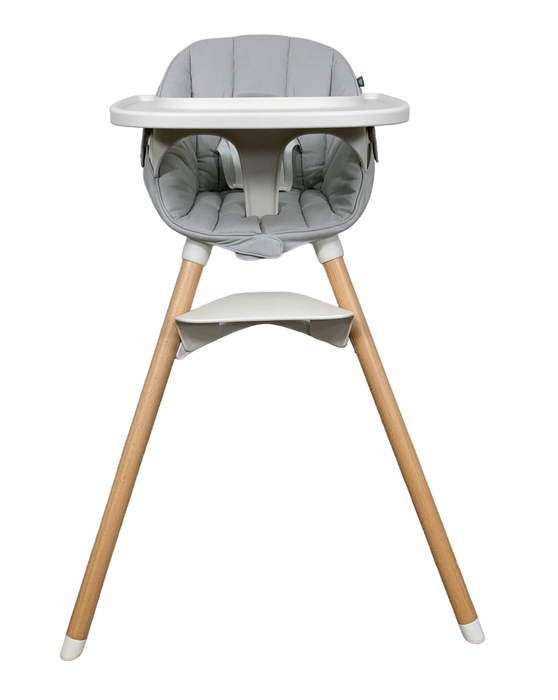 Shop Lalo The Chair with Cushion, Coconut, Grey Multi, Natural at GoodBuy Gear