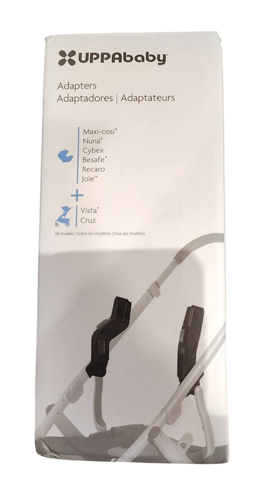 Shop UPPAbaby Infant Car Seat Adapter For Maxi Cosi/Nuna/Cybex/Besafe/Recaro/Joie, Dark Gray/Gray at GoodBuy Gear