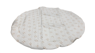 Shop Poppyseed Play Linen Round Mat, Neutral Line at GoodBuy Gear