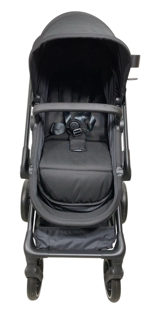 Shop Cybex Eos and Aton G Travel System, 2024, Black, Moon Black at GoodBuy Gear