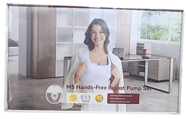 Shop Momcozy All-in-one M5 Double Wearable Breast Pump, Gradiant Pink at GoodBuy Gear