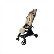 Shop Mompush Nexis Carbon Travel Stroller, 2026, Khaki at GoodBuy Gear
