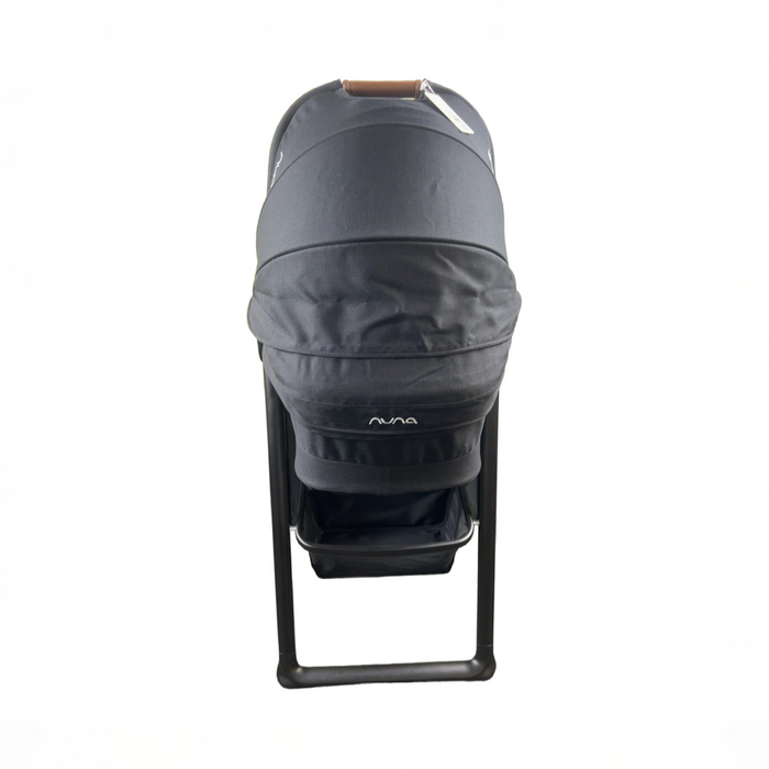 Shop Nuna SWIV & TRIV Series Bassinet + Stand, Caviar at GoodBuy Gear