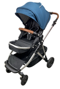 Shop Mockingbird Single to Double 2.0 Stroller, 2024, Sea, Silver With Penny Leather, Watercolor Drops at GoodBuy Gear
