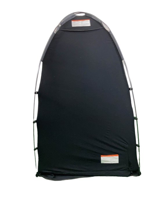 secondhand SlumberPod 3.0 Sleep Canopy, Black with Gray Accents