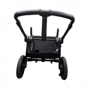 Shop Bugaboo Kangaroo Single To Double Stroller, 2024, Black, Moon Grey, Moon Grey at GoodBuy Gear
