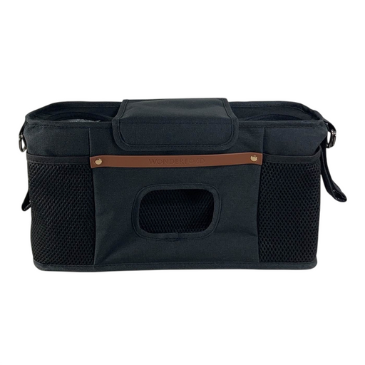 Shop Wonderfold Parent Console, 2 Seater (2 Cup Holders), Volcanic Black at GoodBuy Gear