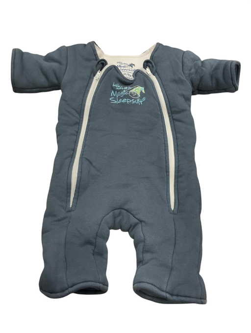Shop Baby Merlin's Magic Sleepsuit, Cotton, Navy Blue, Small 3-6 Months at GoodBuy Gear