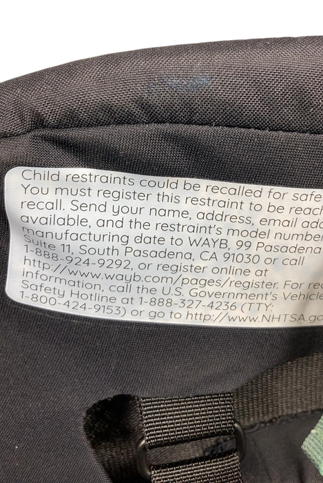 Shop WAYB Pico Portable Car Seat Bundle, 2022, Jet, with Carry Bag at GoodBuy Gear