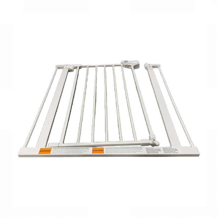 Shop Comfy Cubs Baby Safety Gate with 3 Extensions, White at GoodBuy Gear