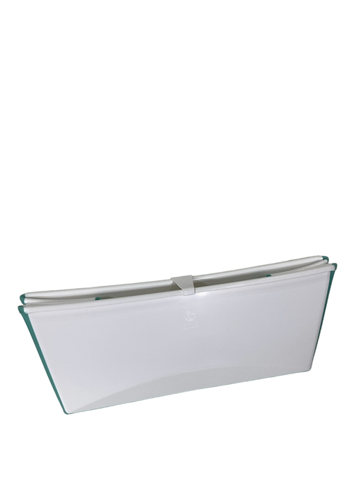 Shop Stokke Flexi Bath Foldable Baby Bathtub, Regular, White Aqua at GoodBuy Gear
