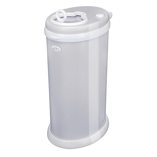 Shop Ubbi Diaper Pail, Grey at GoodBuy Gear