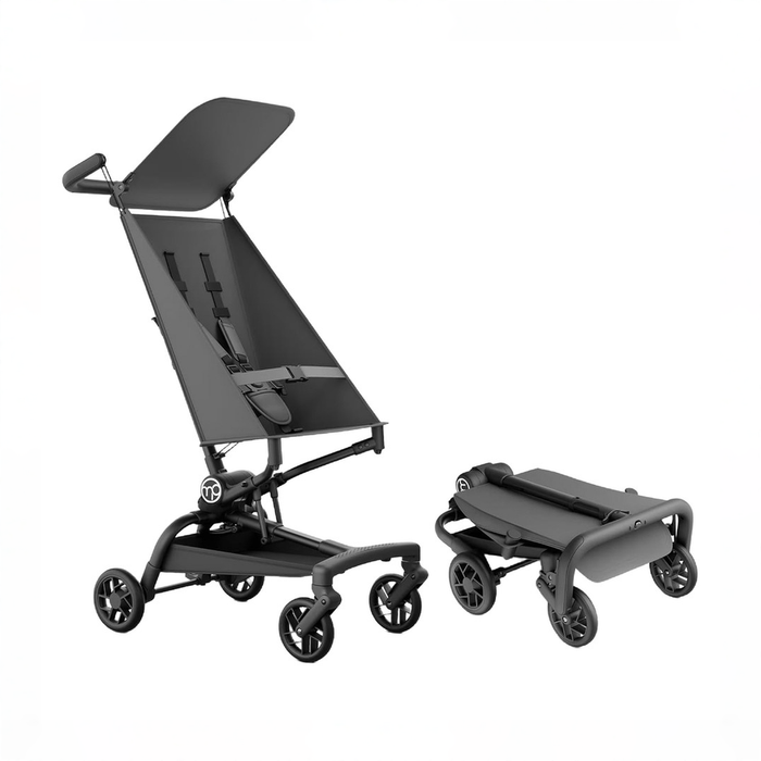 Shop Mompush Jeto Lightweight Travel Stroller, 2025, Grey at GoodBuy Gear